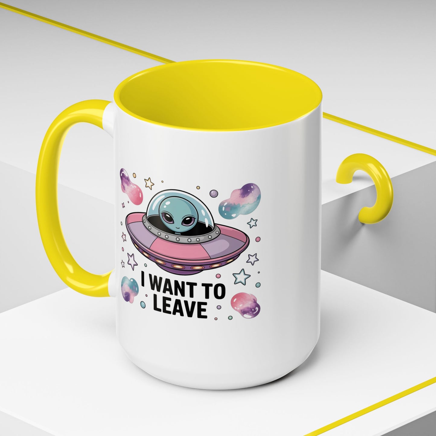 Alien Mug - I Want To Leave