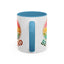 Motivation Mug - Retro Smiley Face Be Kind