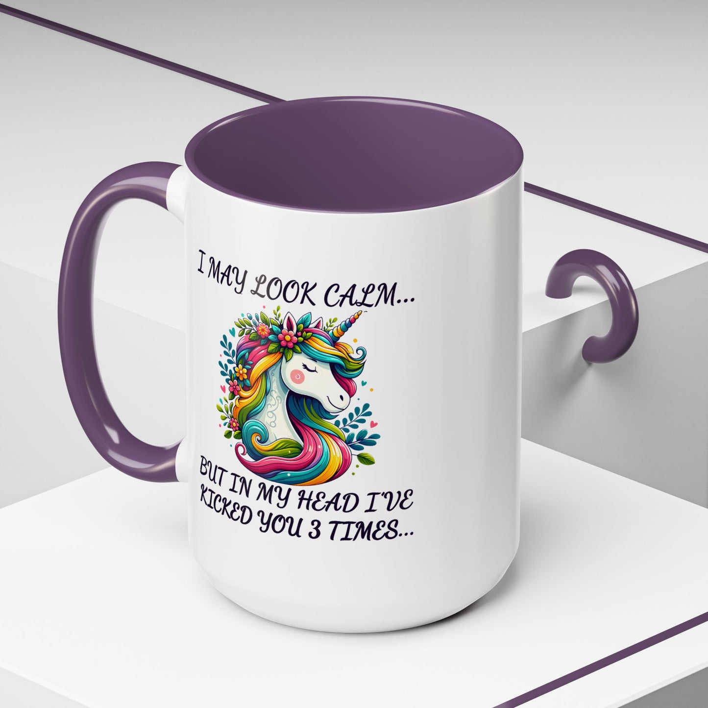 Humor Mug - I May Look Calm