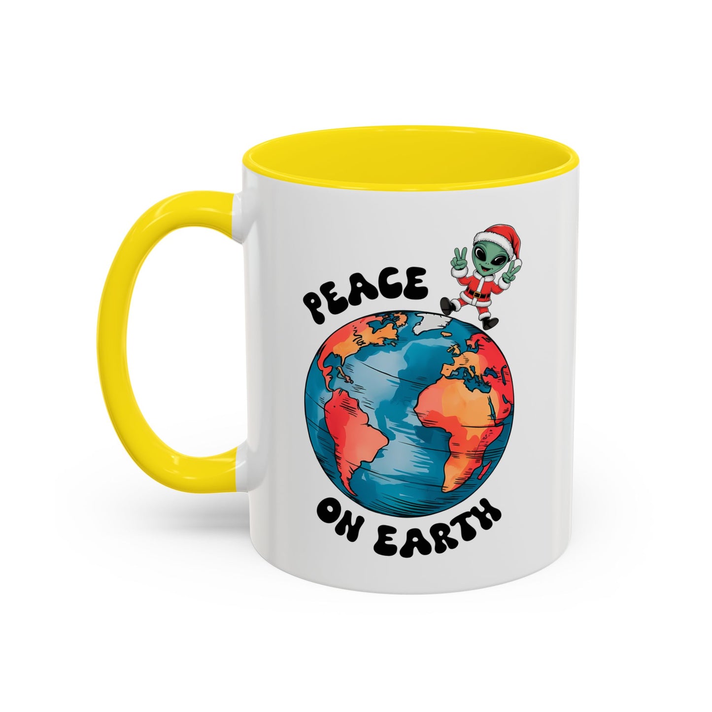 Alien Mug - Peace On Earth
