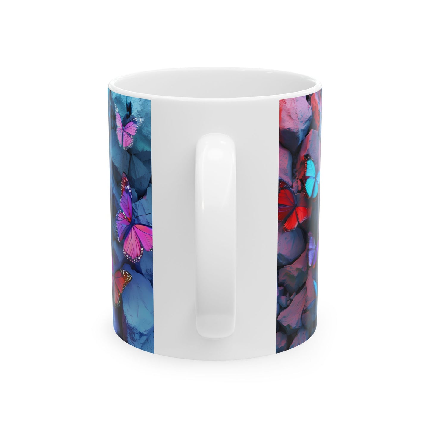 Artistic Mug - Colorful Butterflies