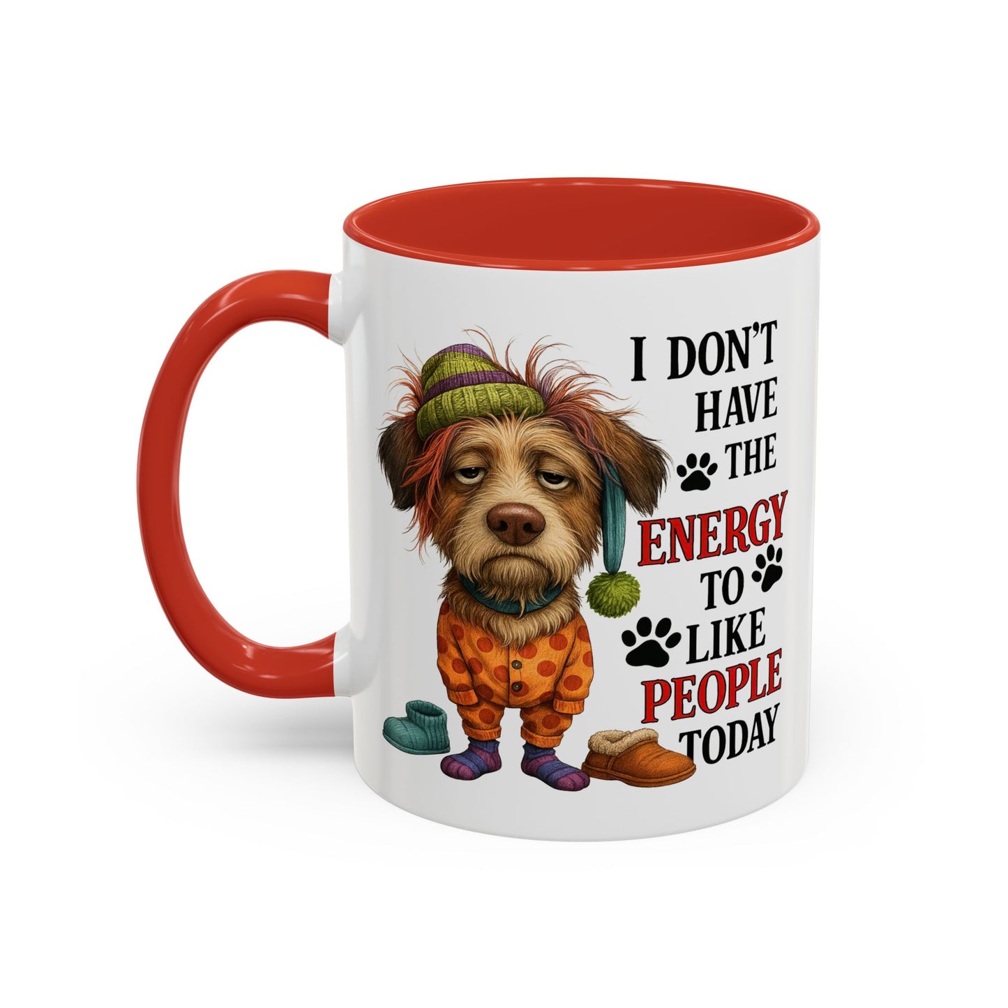 Animal Mug - I Don't Have The Energy