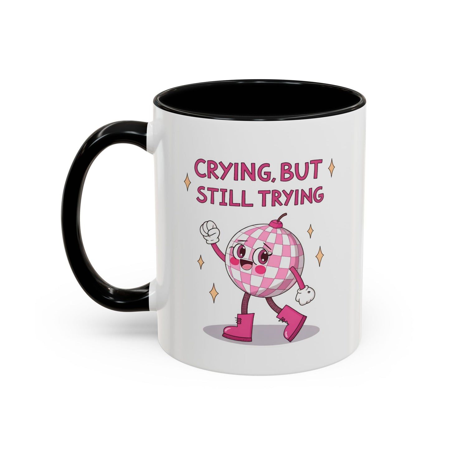Wellness Mug - Crying But Still Trying