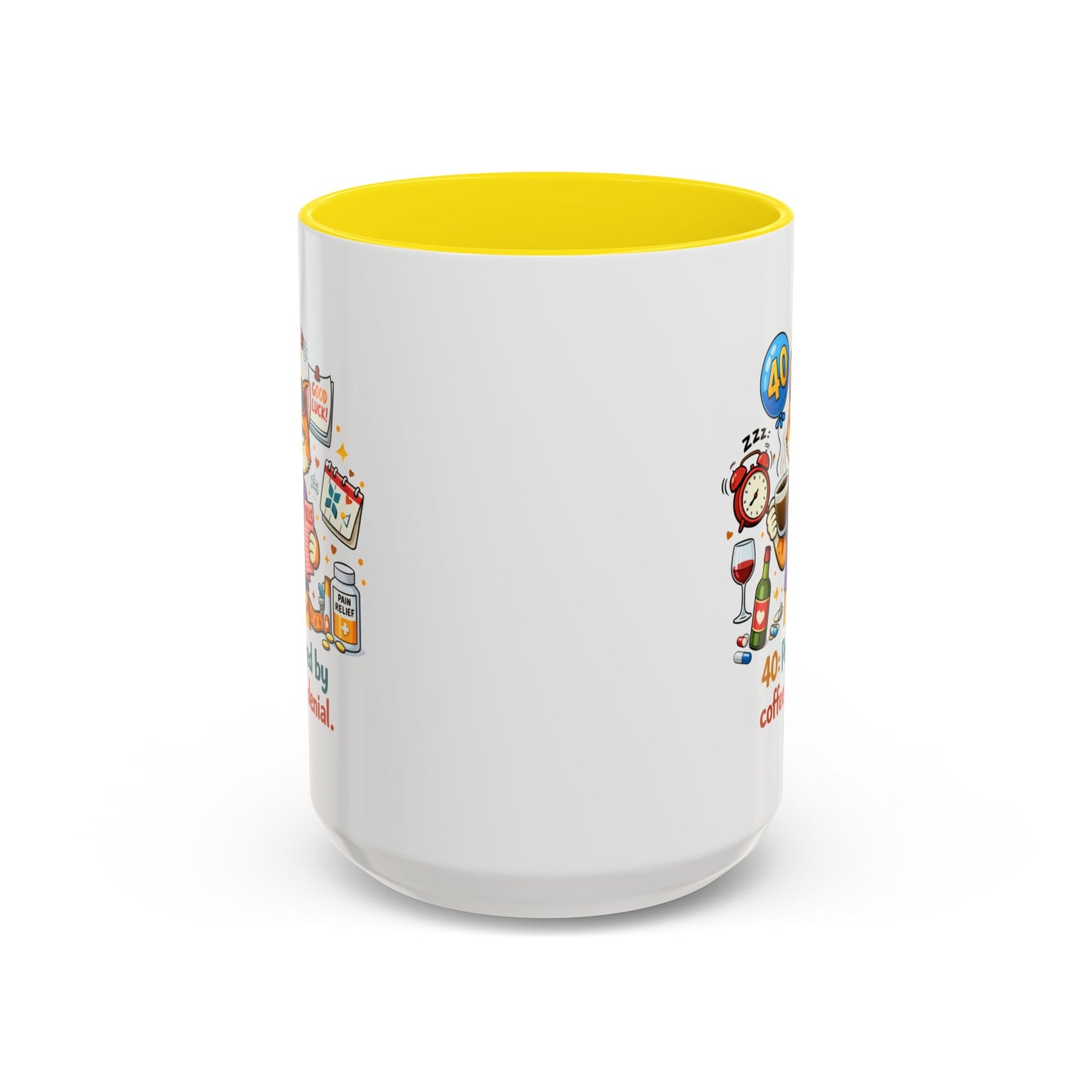 Birthday Mug - 40 Powered By