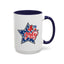 4th of July Mug - 4th of July Star Flag