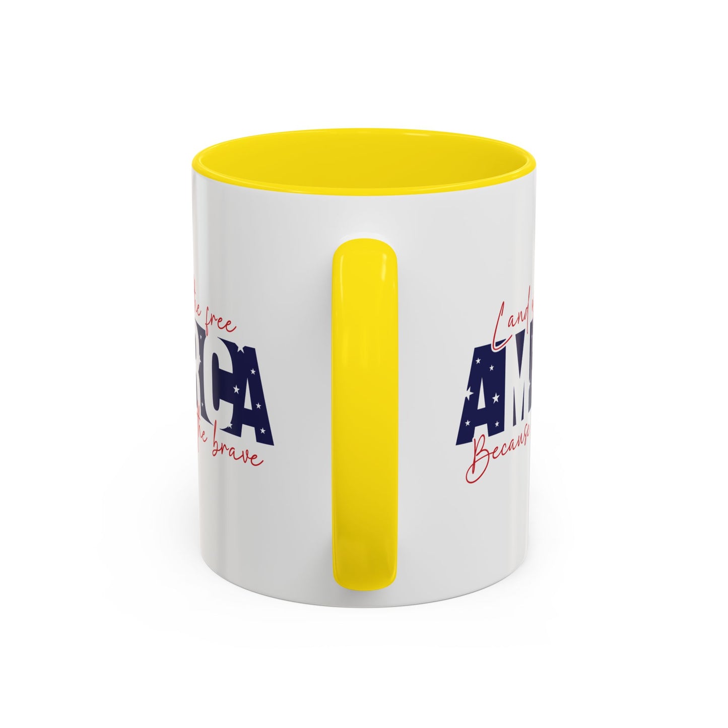 4th of July Mug - American Land of the Free Stars