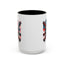 4th of July Mug - Skull With American Flag