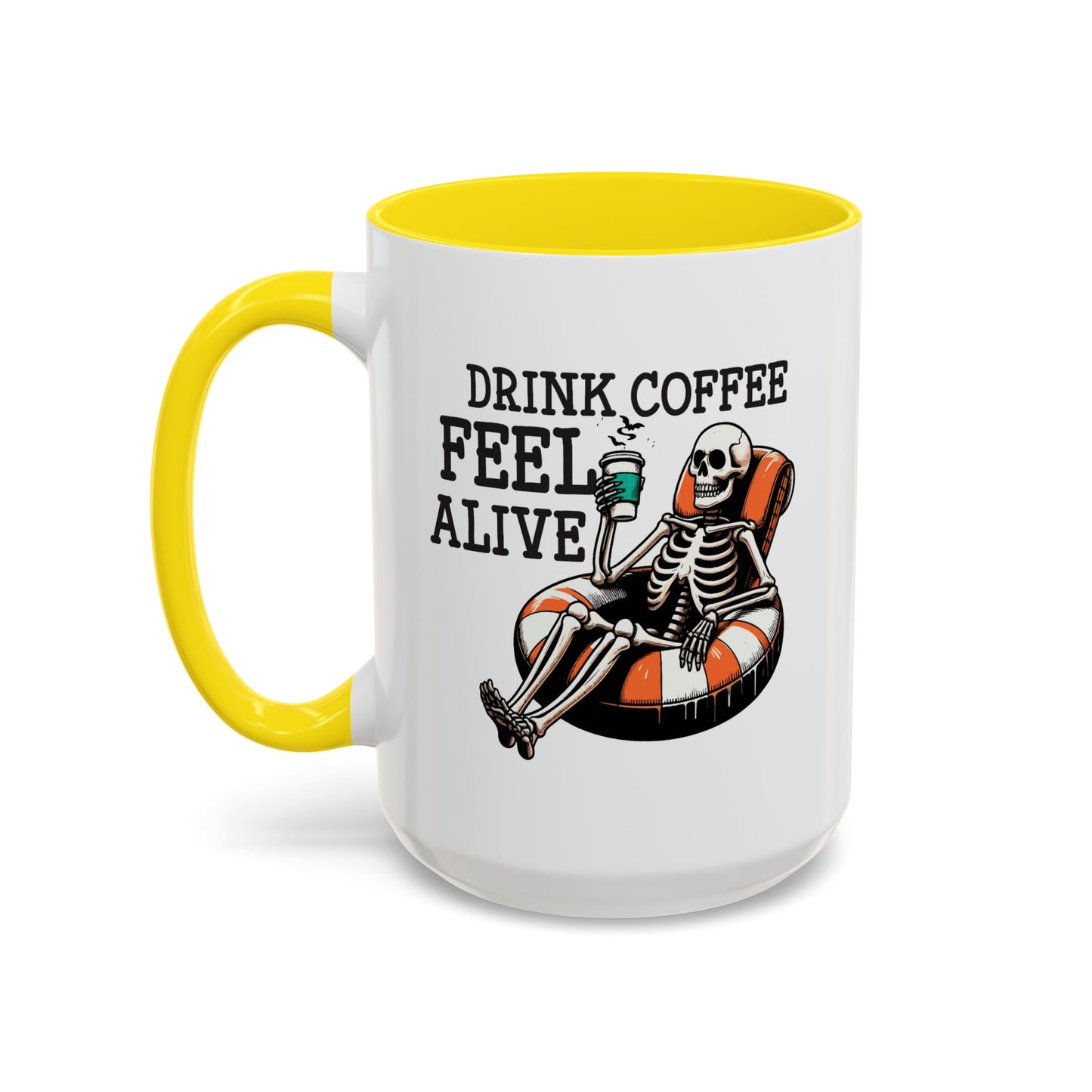 Humor Mug - Drink Coffee Feel Alive