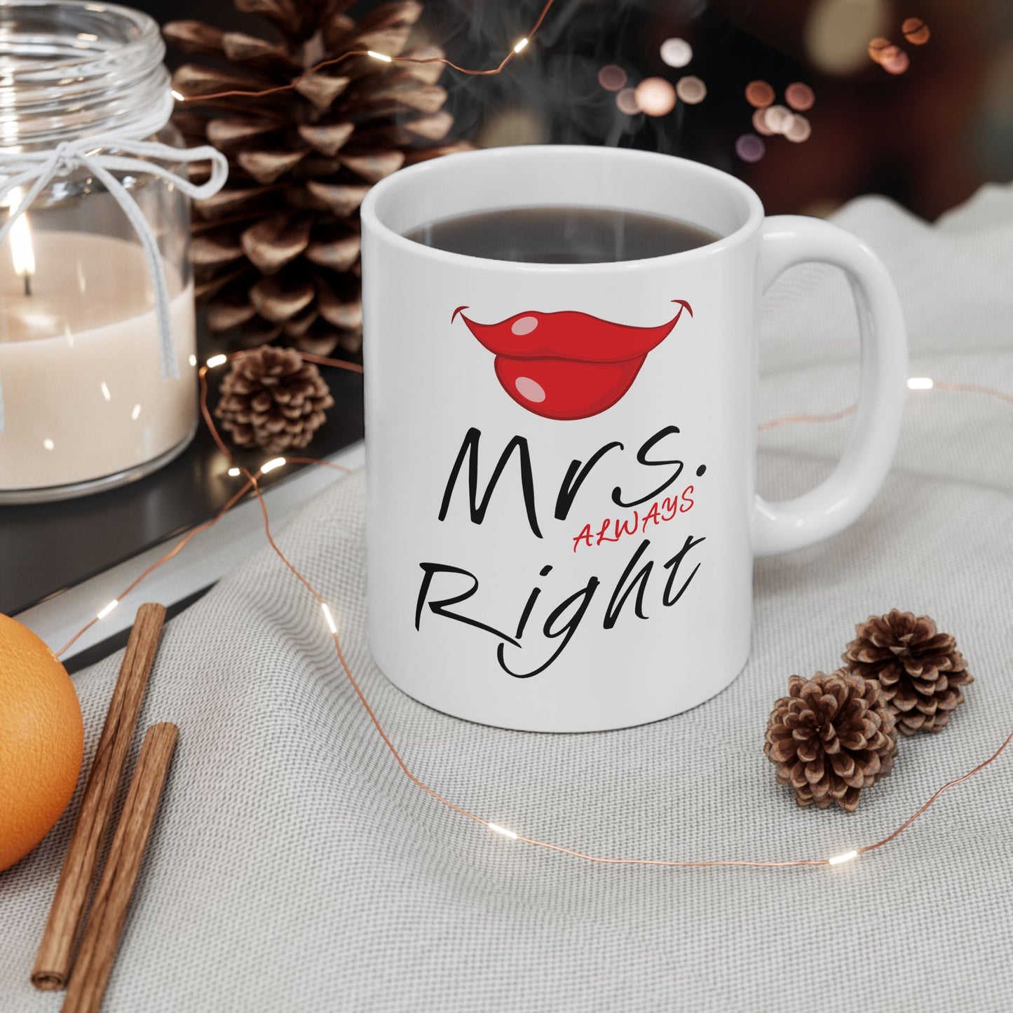 Anniversary Mug - Mrs Always Right