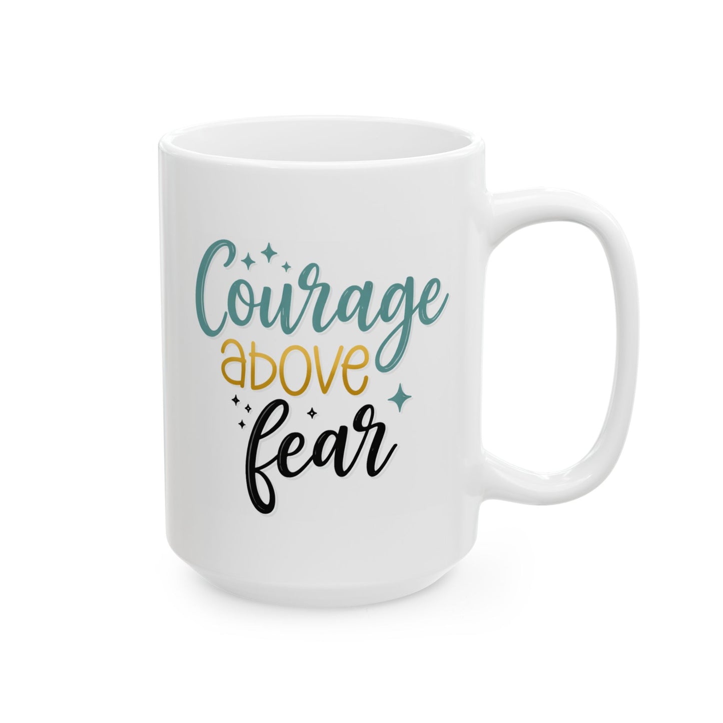 Wellness Mug - Courage Above Fear