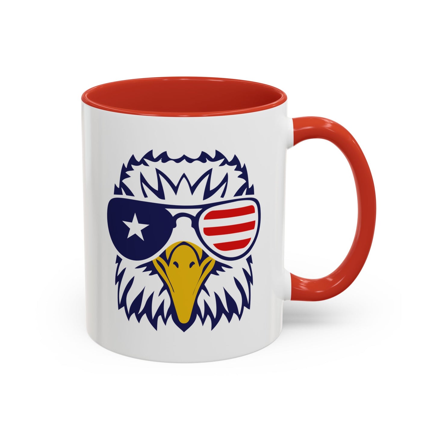 4th of July Mug - Cool American Eagle