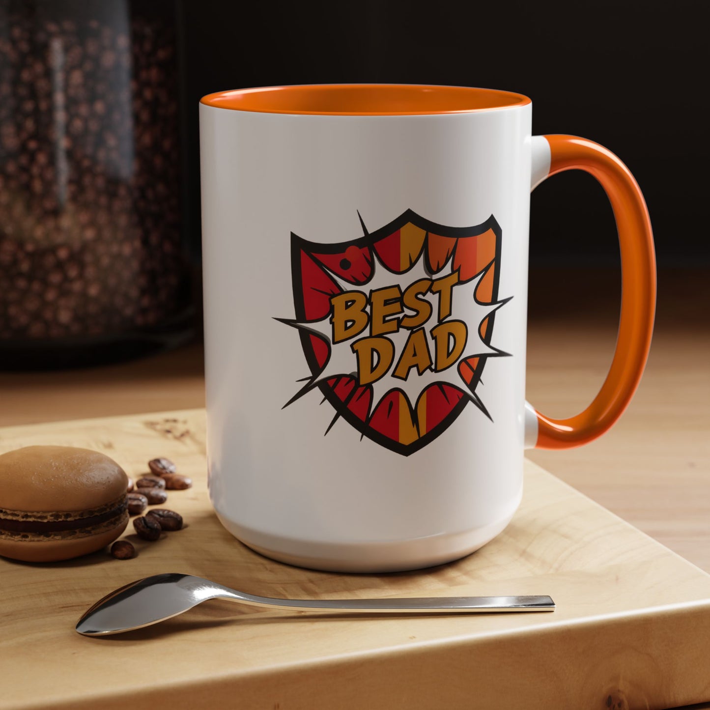 Father's Day Mug - Best Dad Shield
