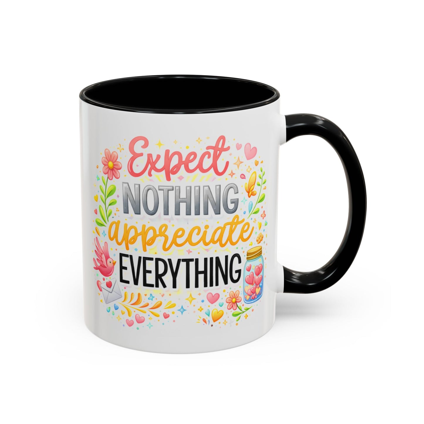 Wellness Mug - Expect Nothing Appreciate Everything