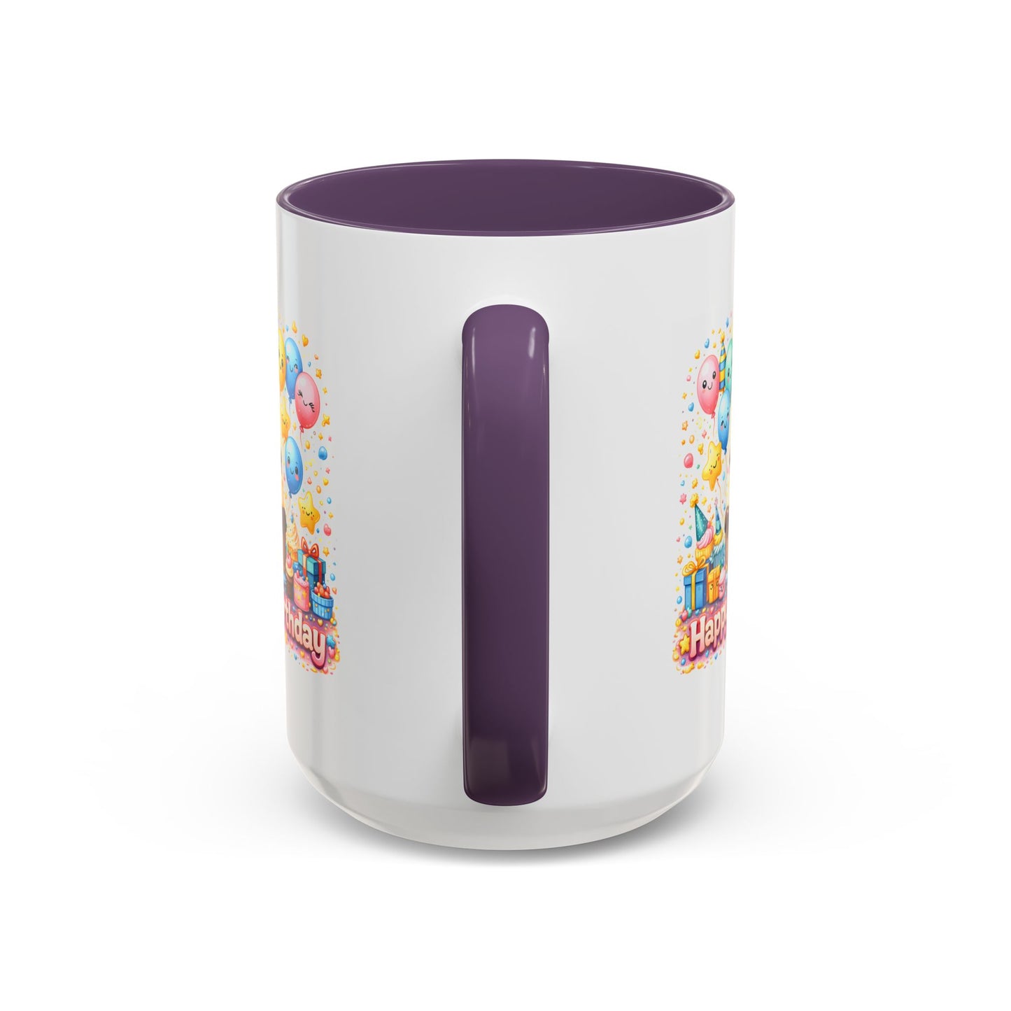 Birthday Mug - Cake and Balloons