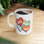 Wellness Mug - Love More Worry Less Hearts
