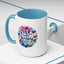 Wellness Mug - Love More Worry Less Circle