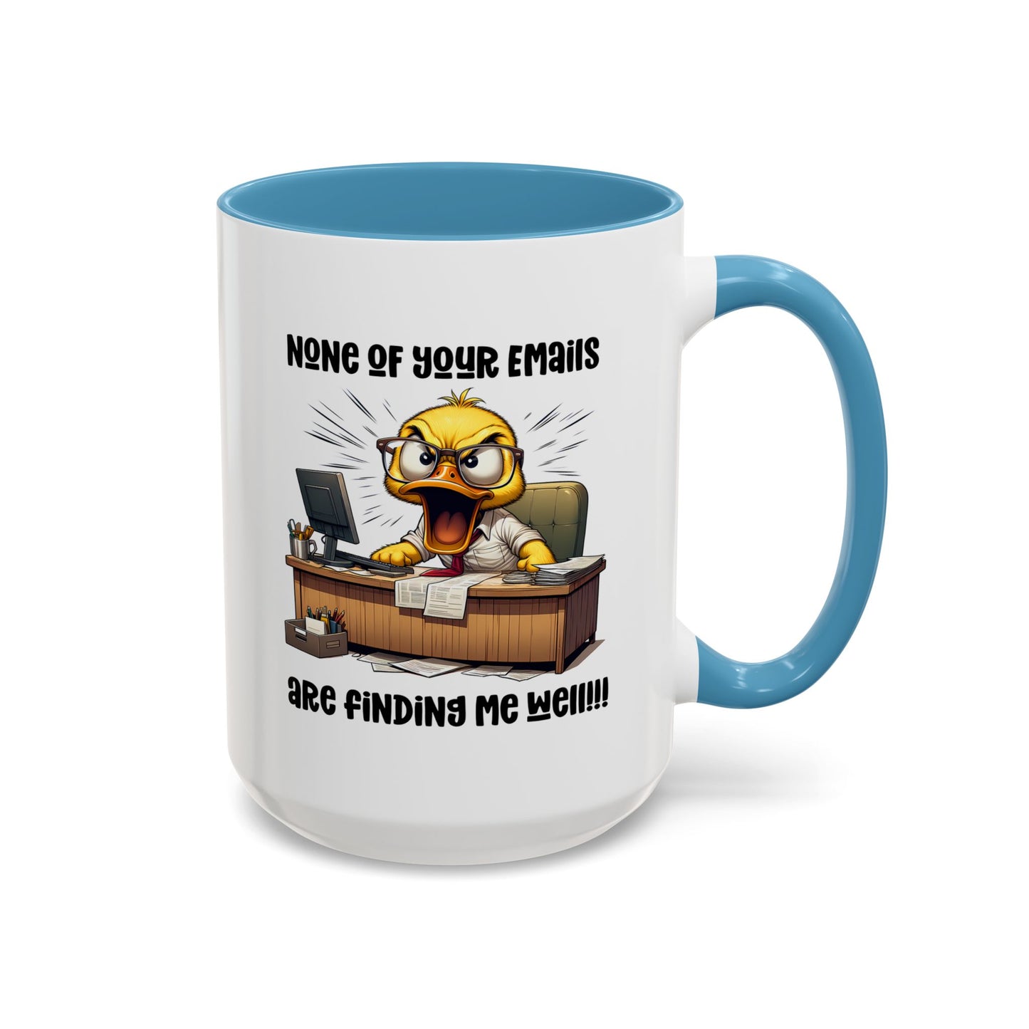 Office Mug - None Of Your Emails