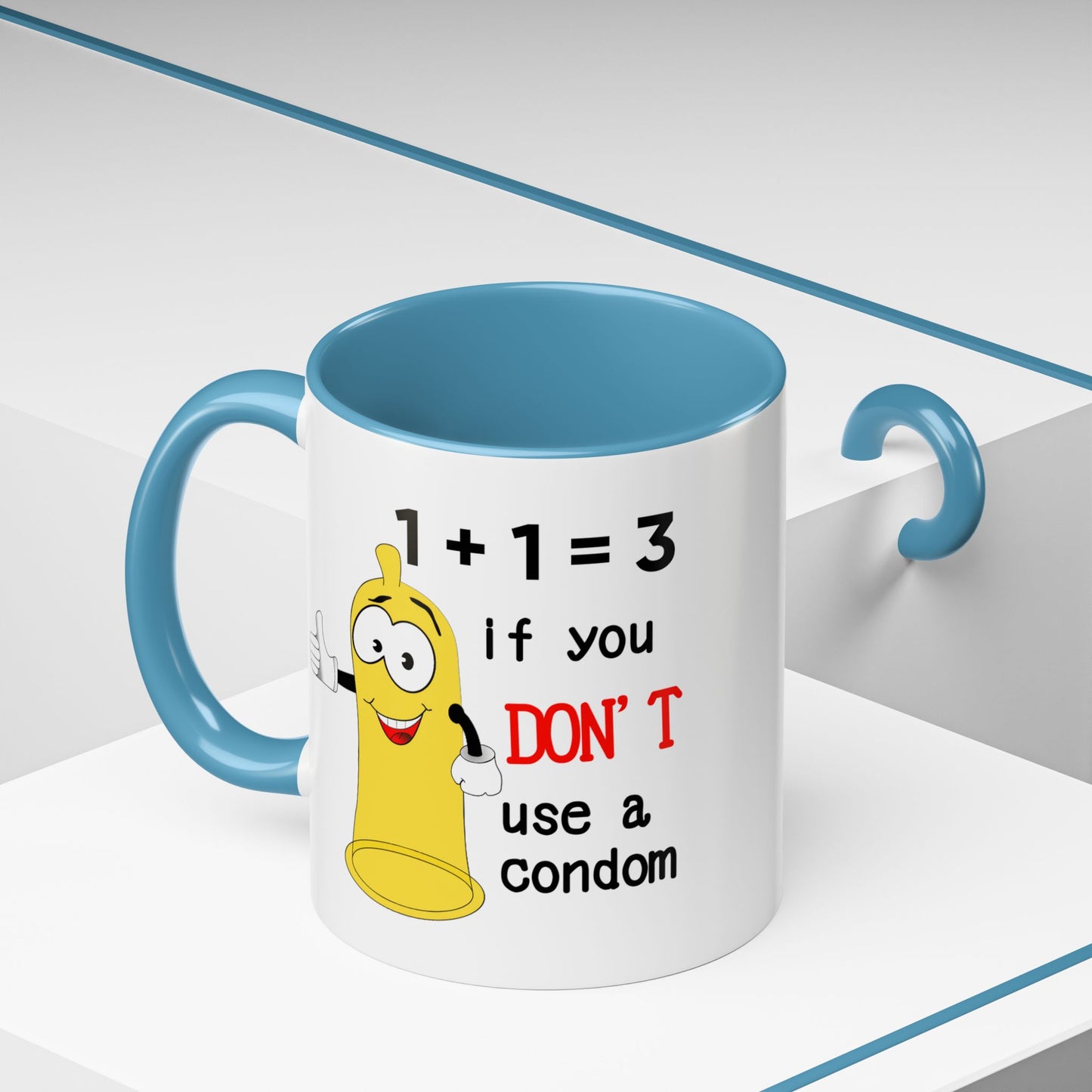 Adult Mug - One Plus One Equals Three