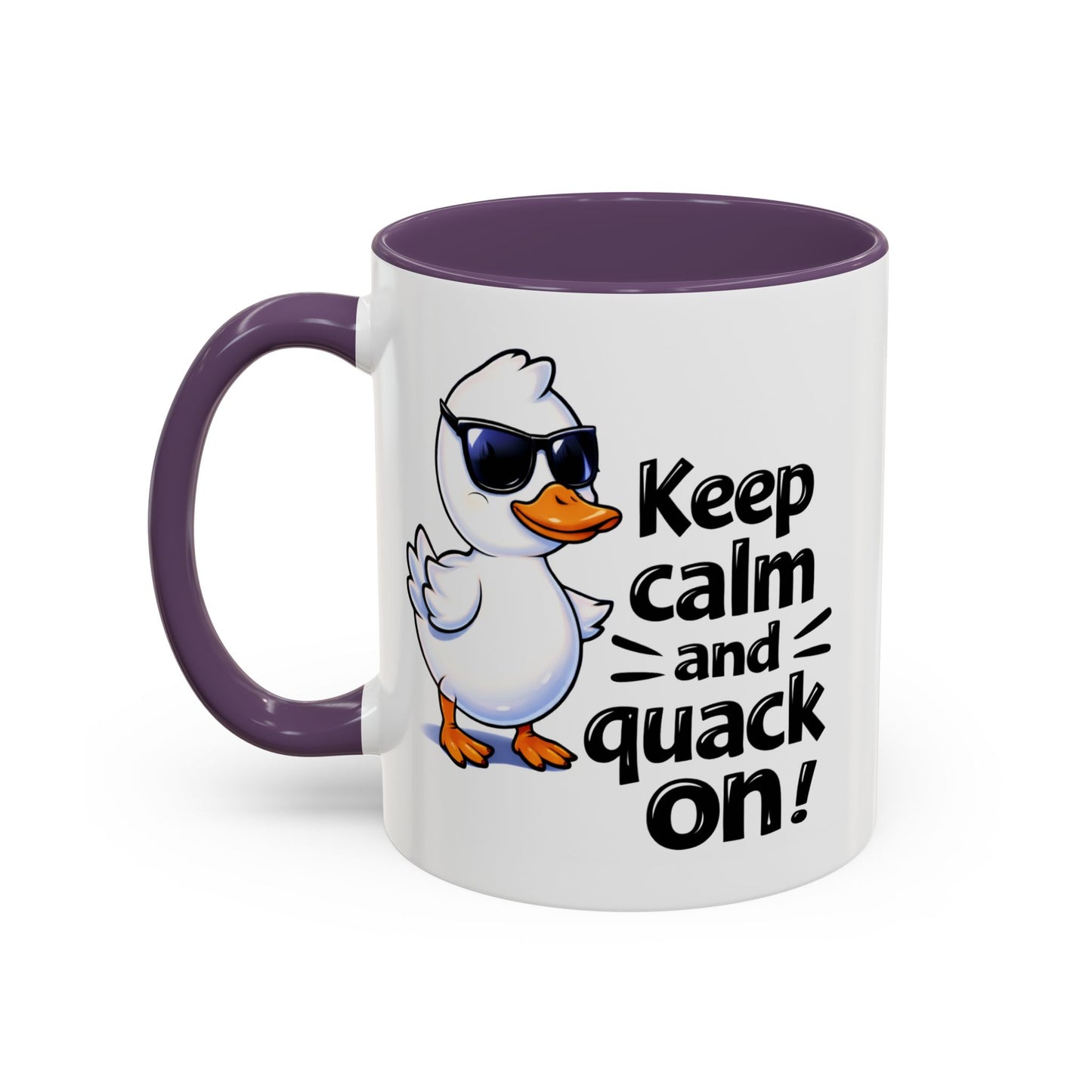 Wellness Mug - Keep Calm And Quack On
