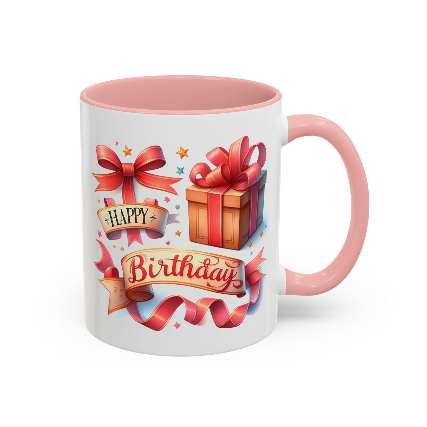 Birthday Mug - Present Ribbon