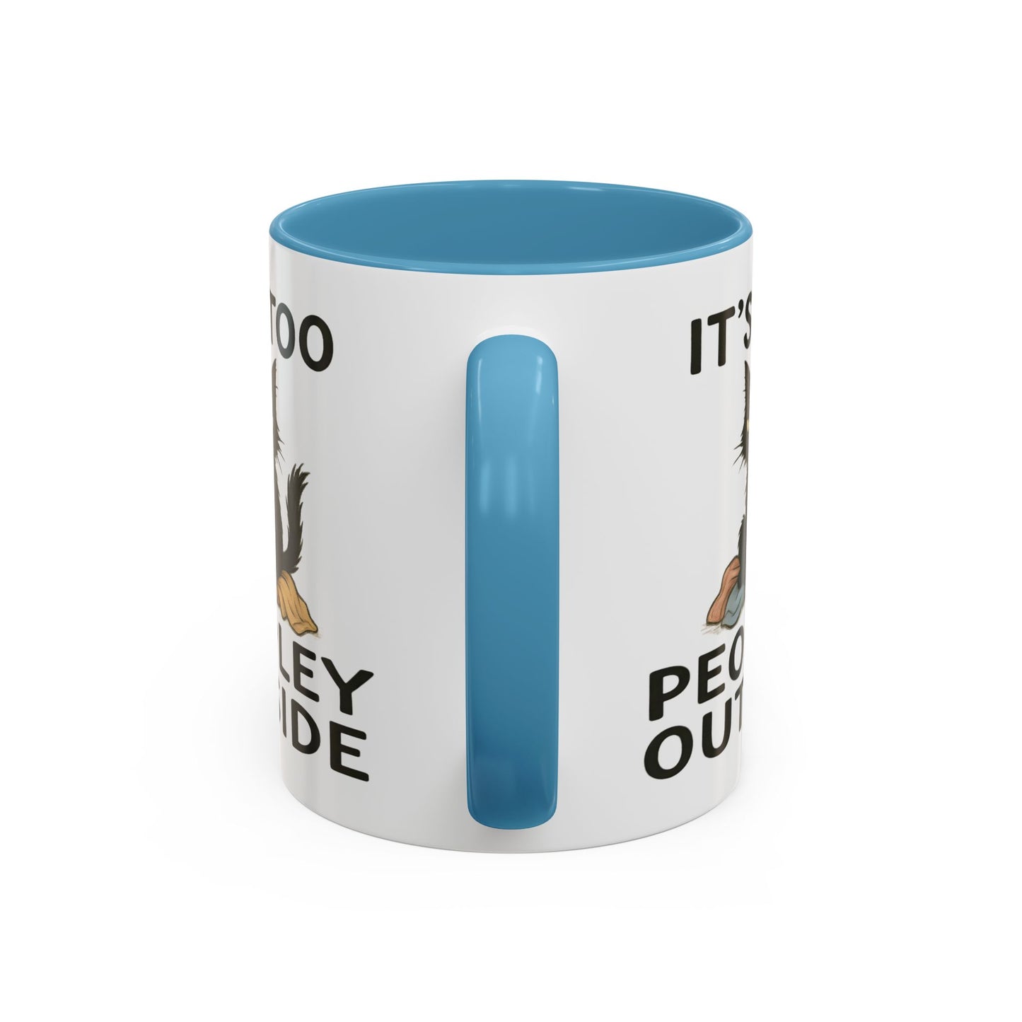 Animal Mug - It's Too Peopley Outside