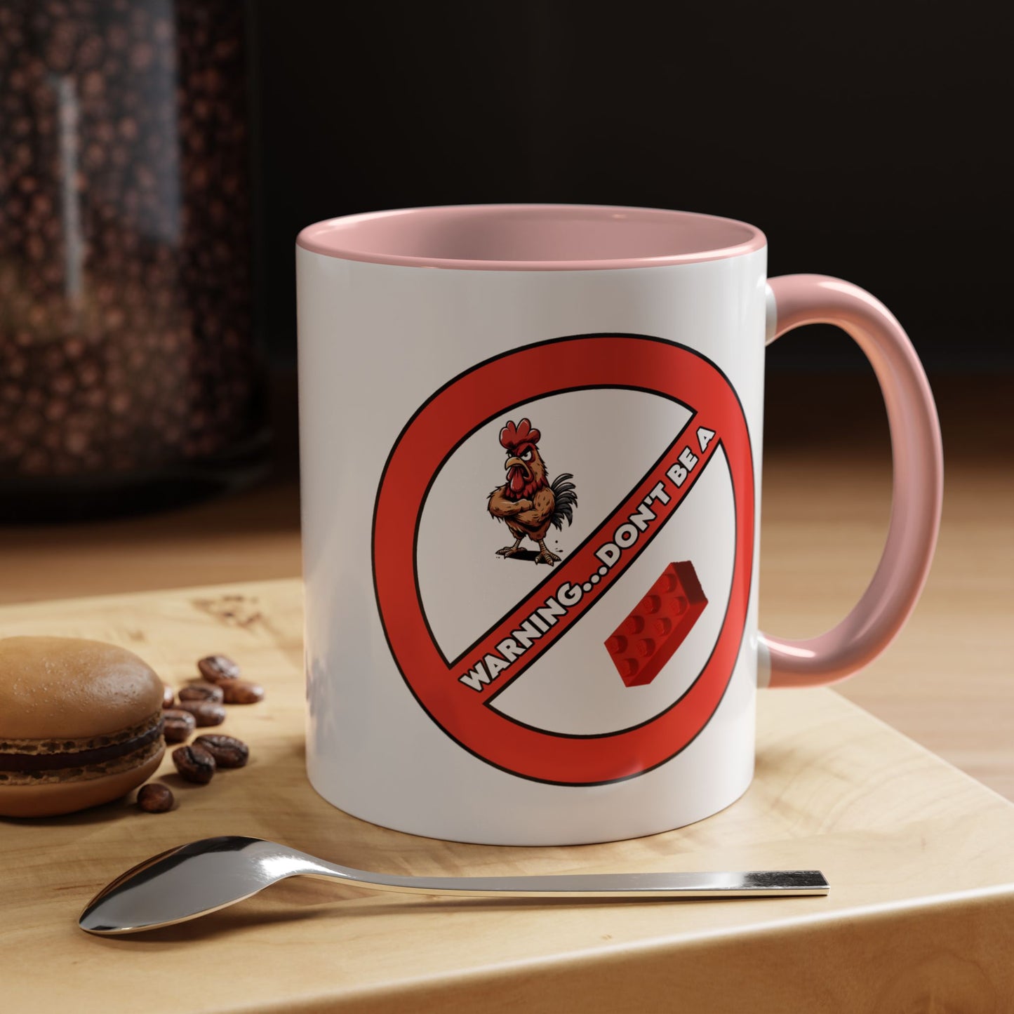 Adult Mug - Warning Don't Be A Cock Blocker