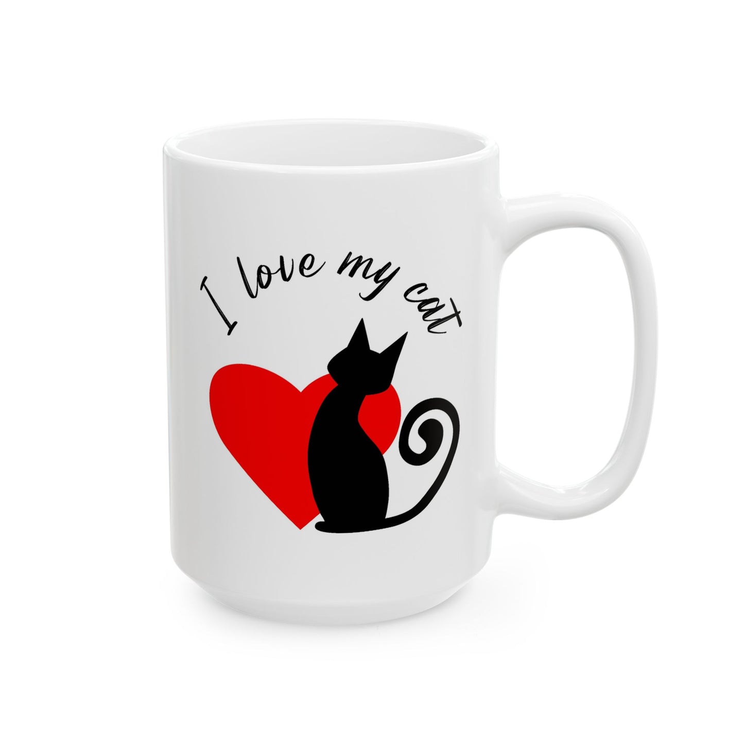 Animal Mug - I Love My Cat