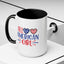 4th of July Mug - All American Girl