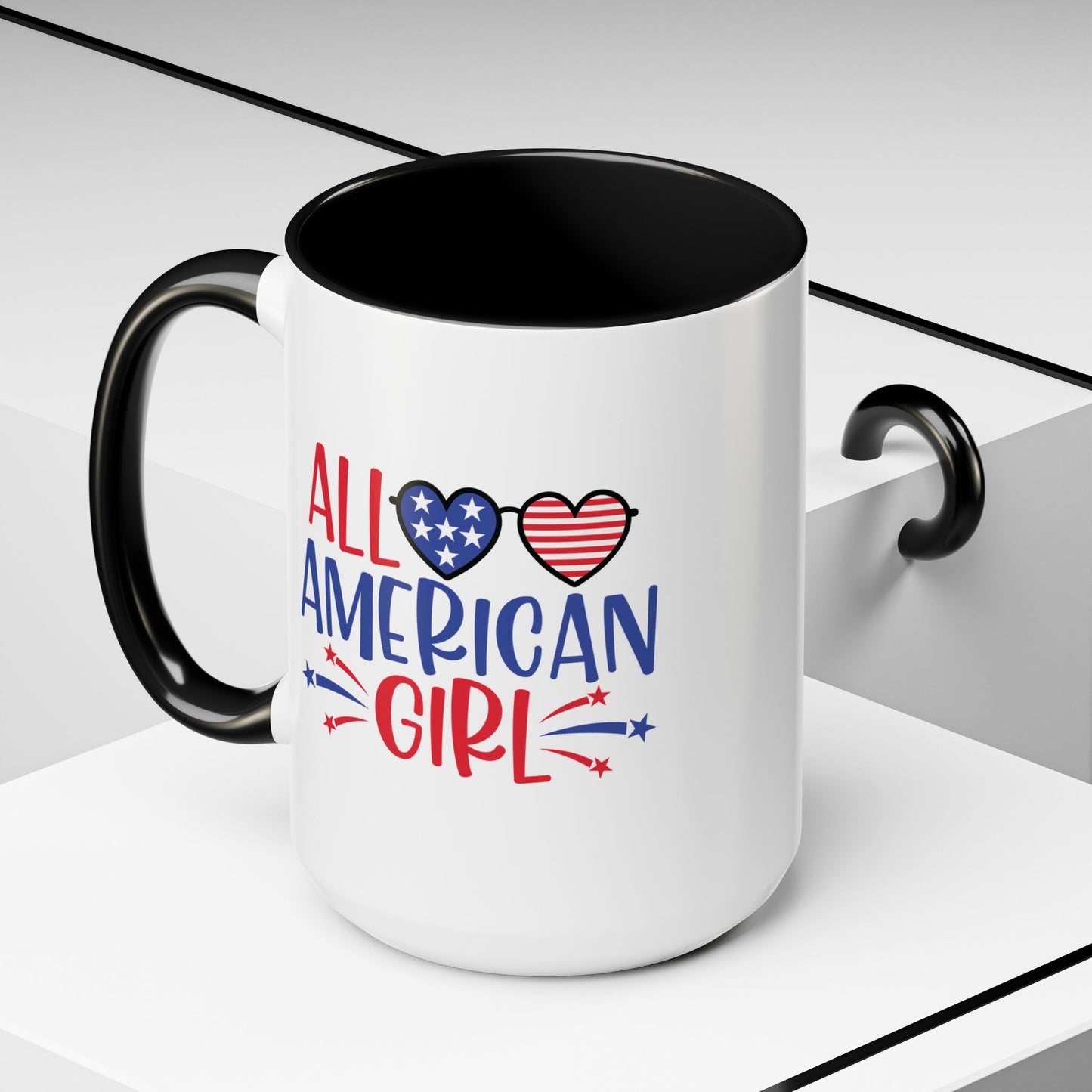 4th of July Mug - All American Girl