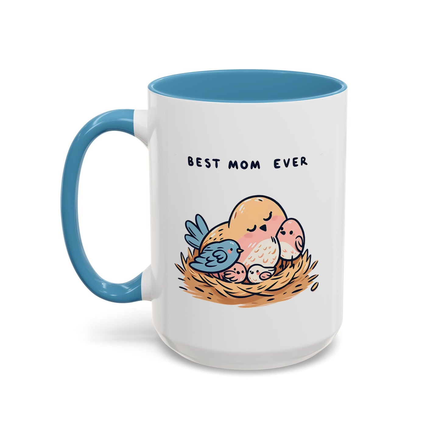 Mother's Day Mug - Best Mom Ever Birds