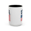 4th of July Mug - USA & Flag