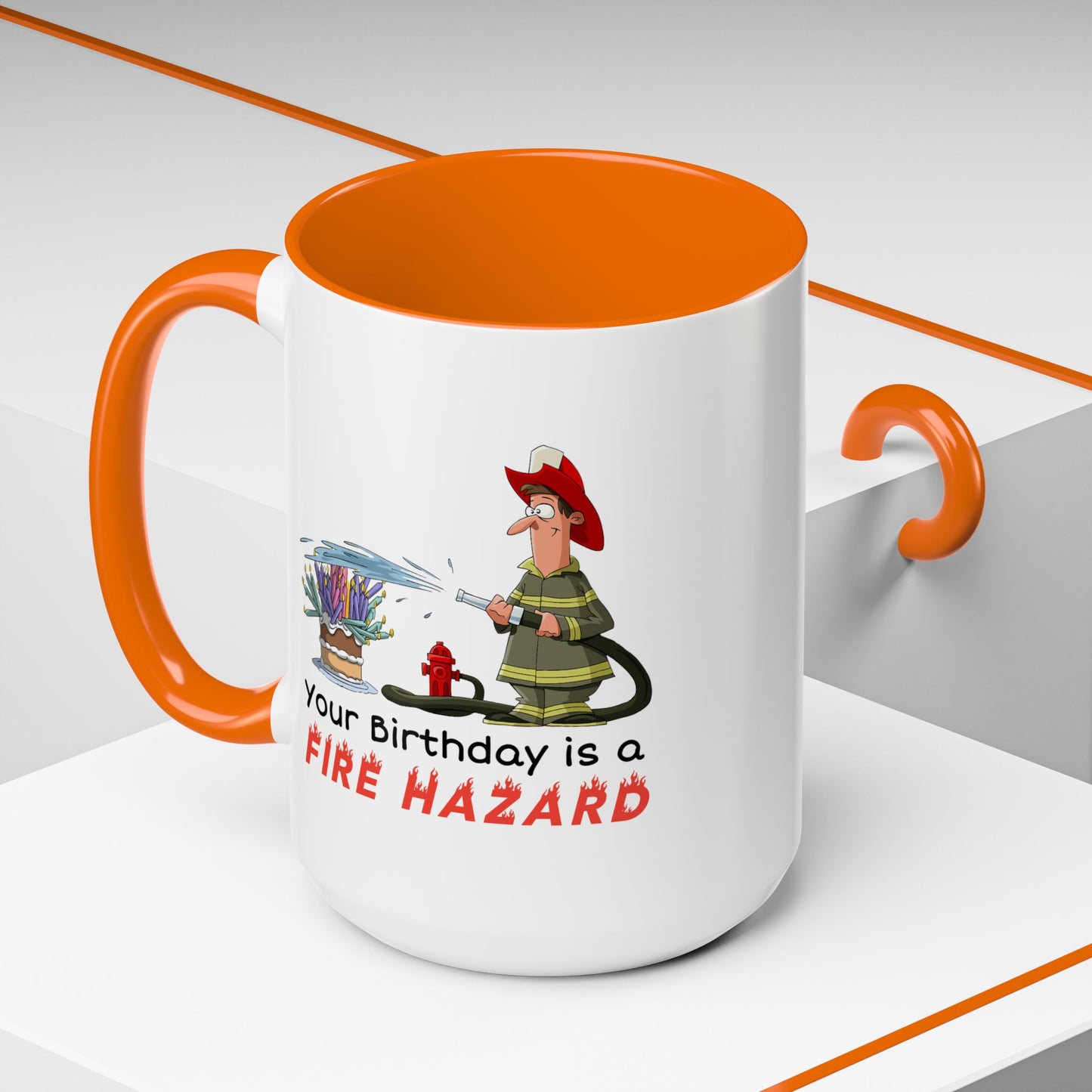 Birthday Mug - Fire Hazard