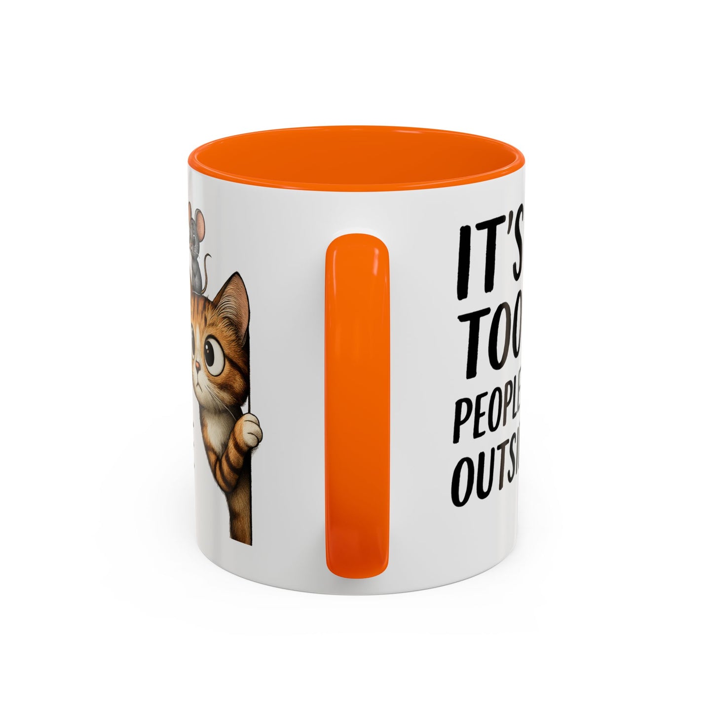 Animal Mug - It's Too Peopley Outside