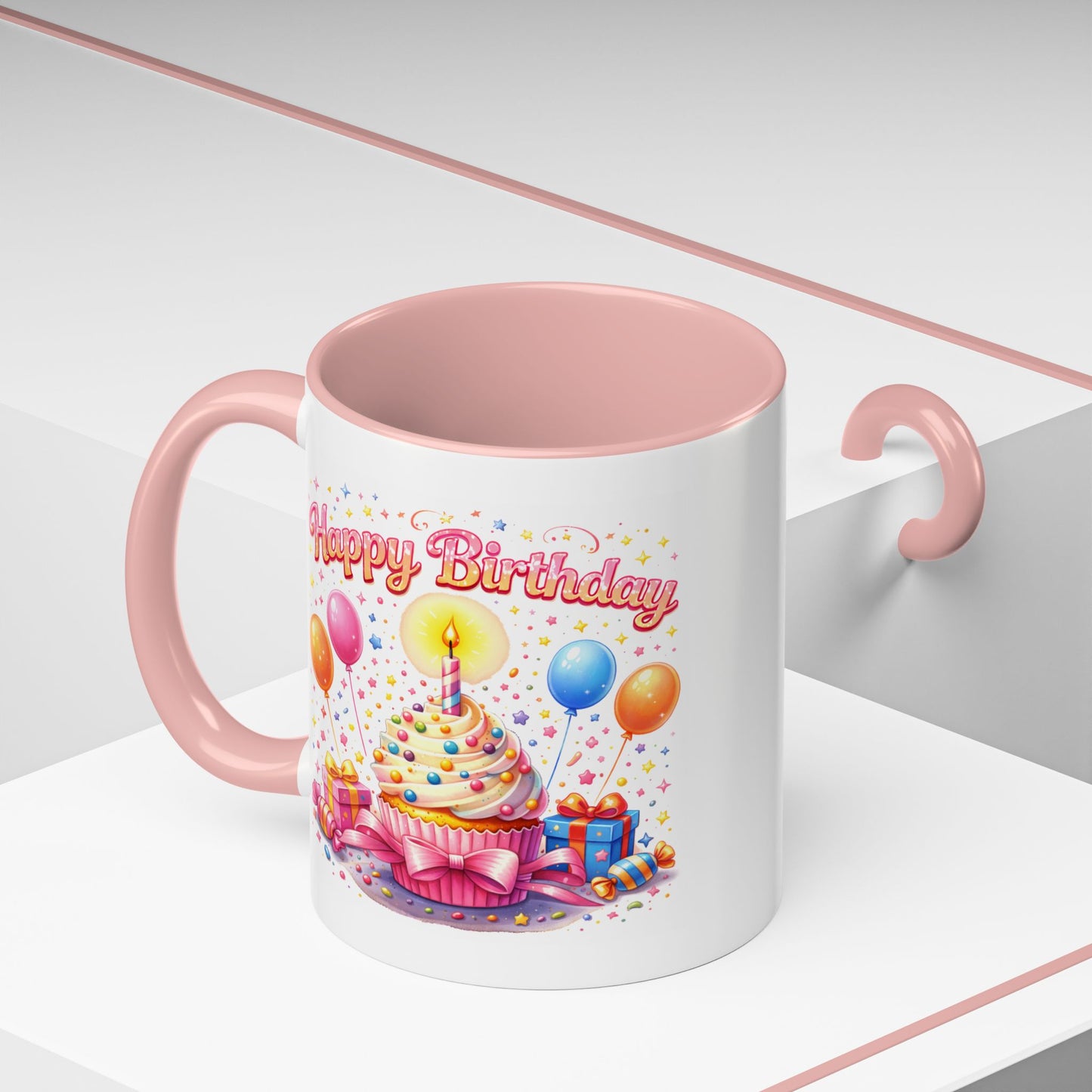 Birthday Mug - Cupcake Candle