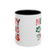 Christmas Mug - Merry Christmas Red Green & Gold Decorative Text