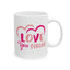 Valentine's Day Mug - Love You Forever Hearts