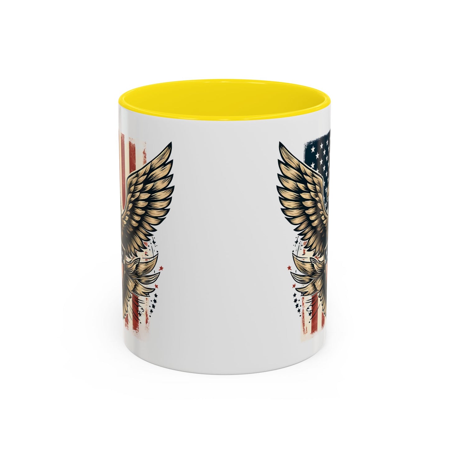 4th of July Mug - American Bald Eagle Flag 9