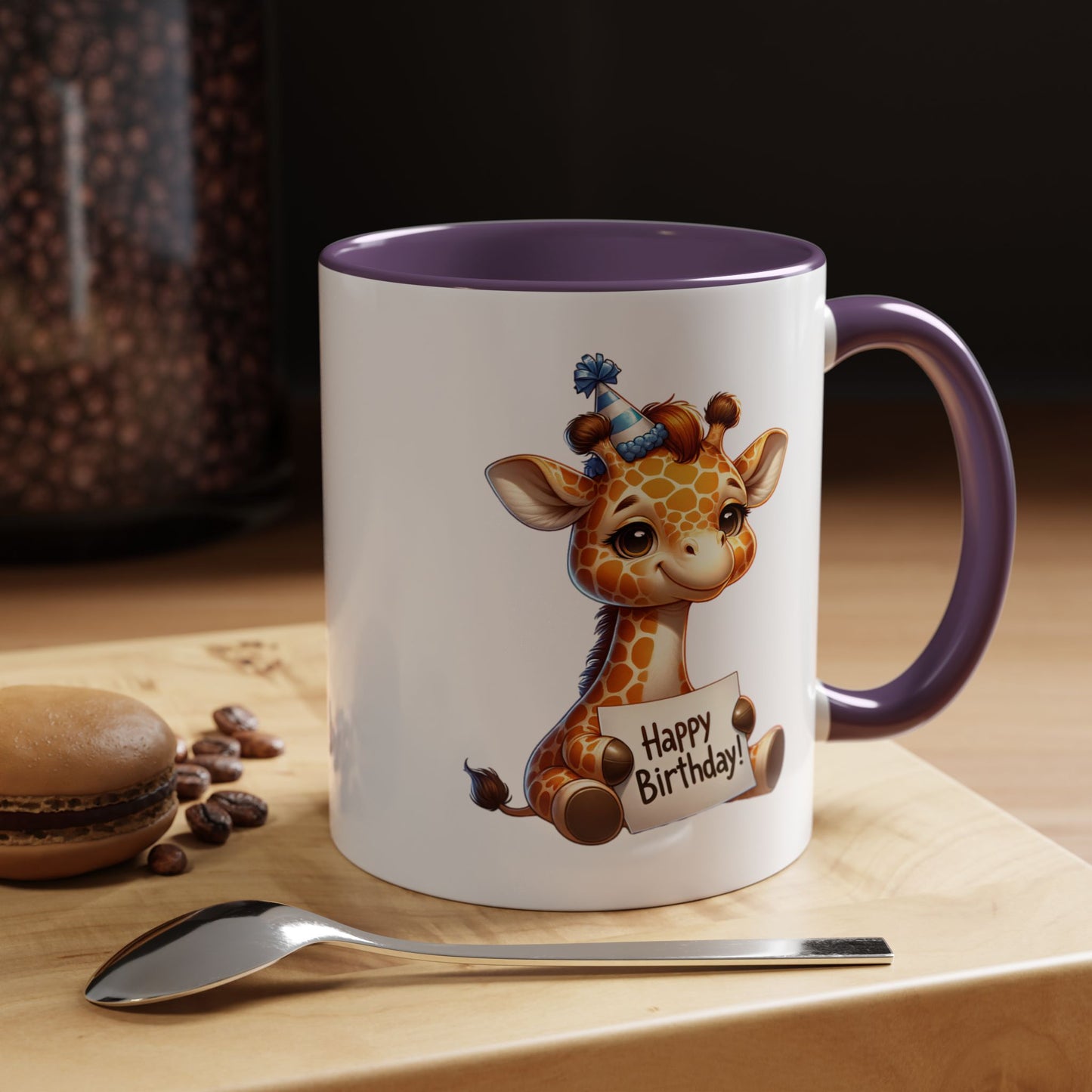 Birthday Mug - Giraffe Clipart