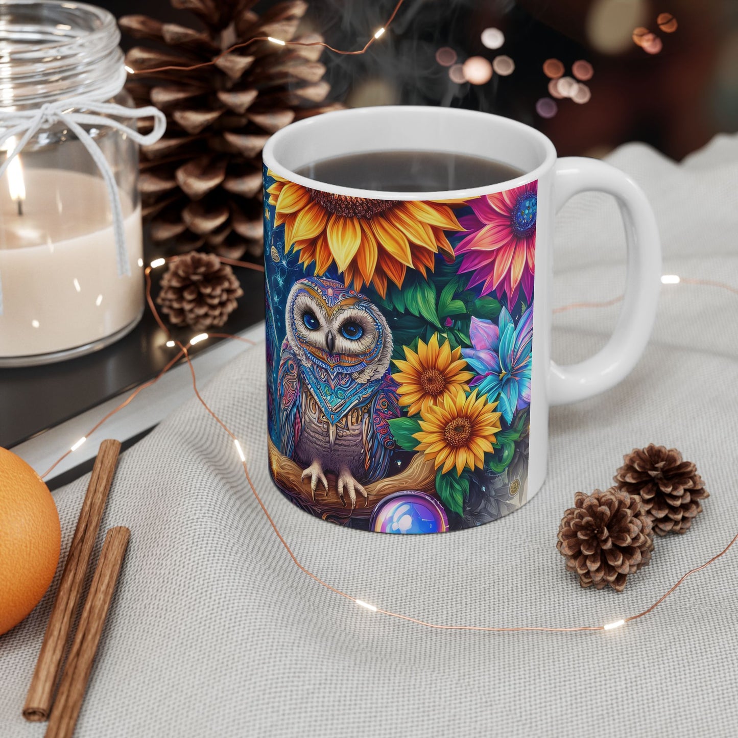 Artistic Mug - Majestic Owls
