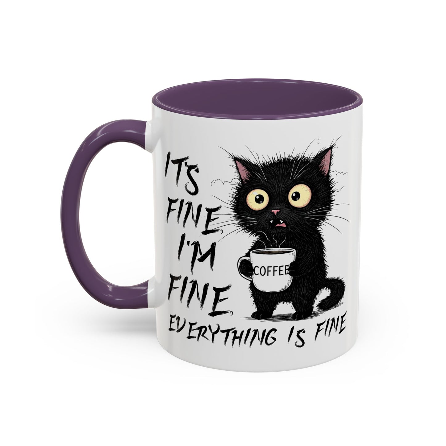 Animal Mug - It's Fine I'm Fine Everything is Fine