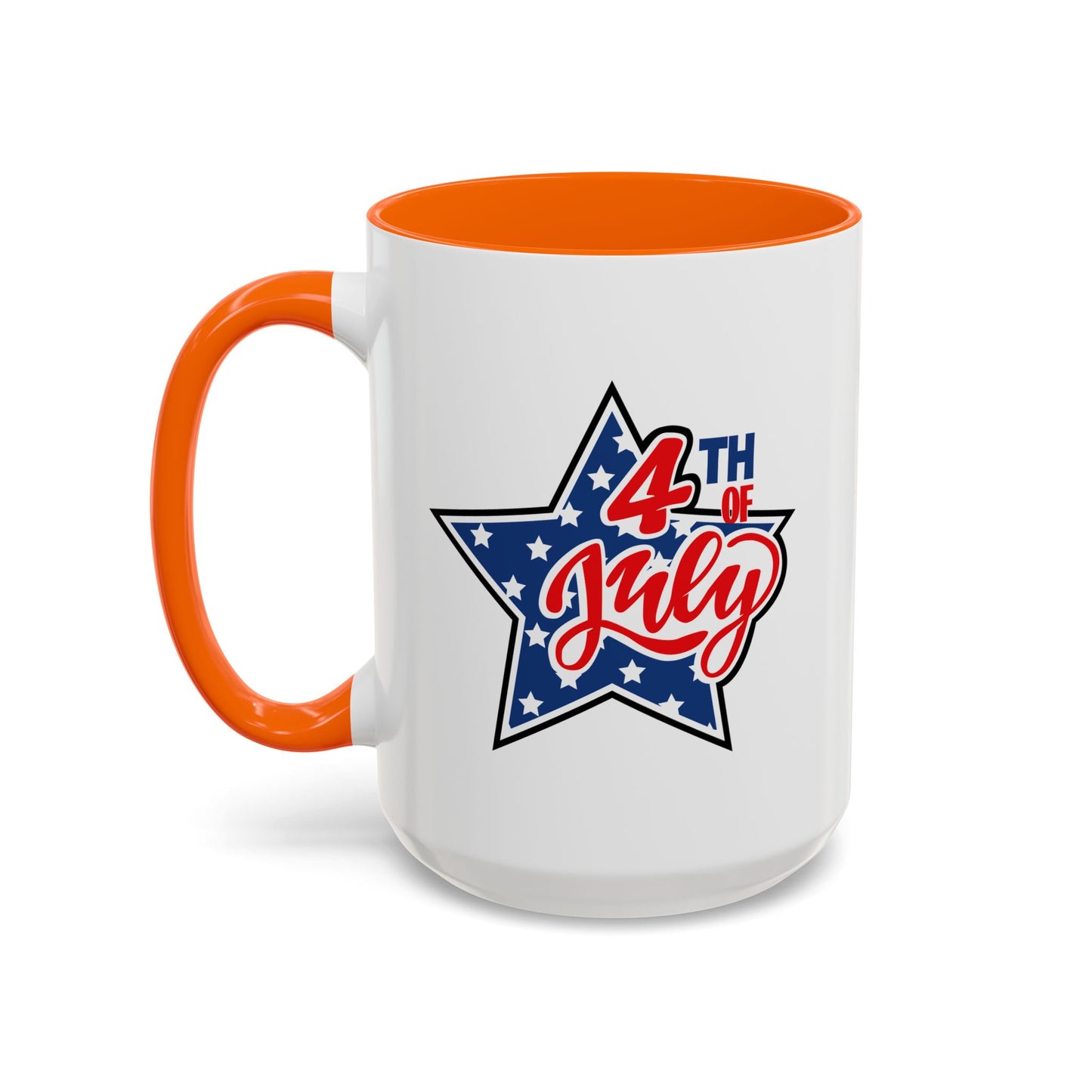 4th of July Mug - 4th of July Star Flag