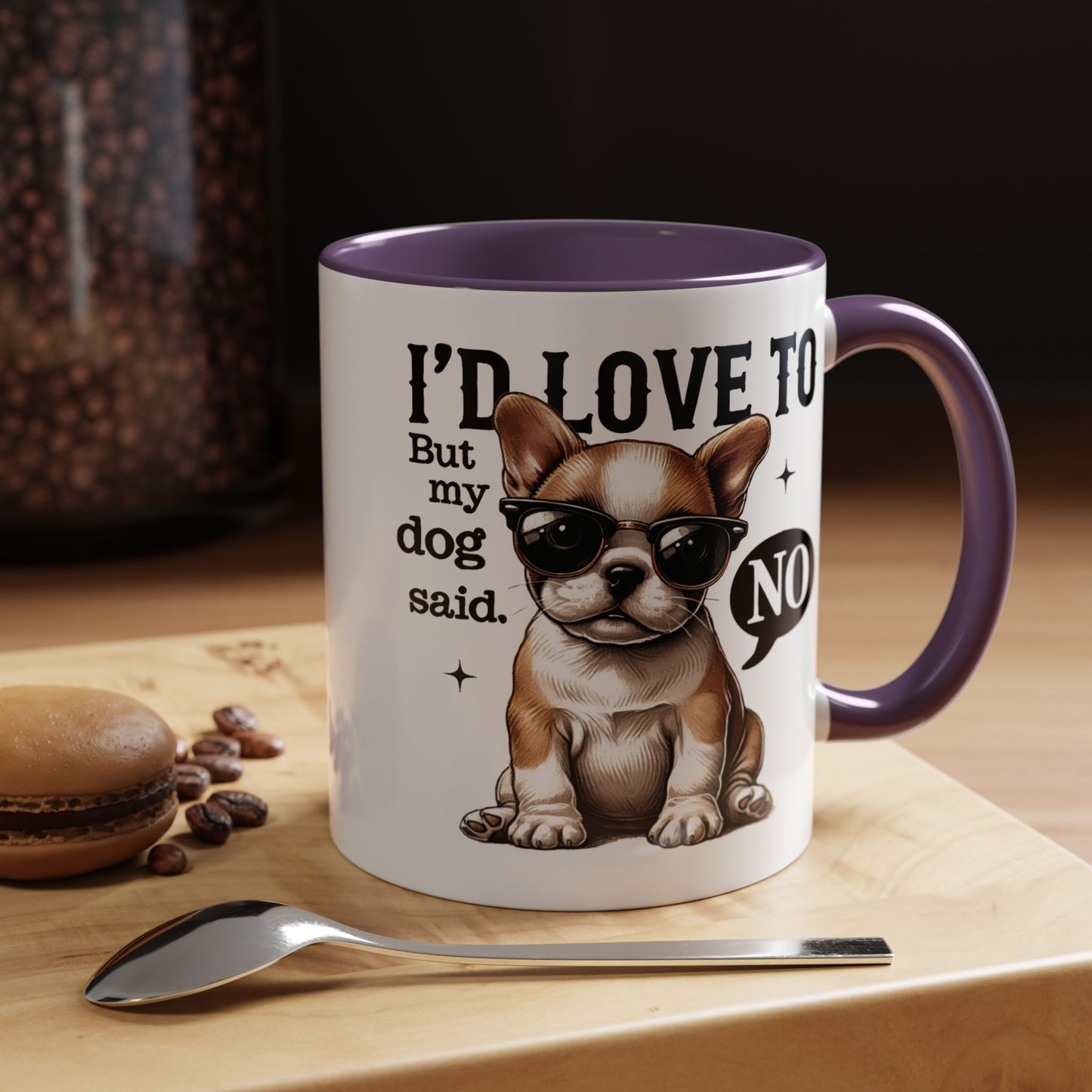 Animal Mug - I'd Love To But My Dog Said No