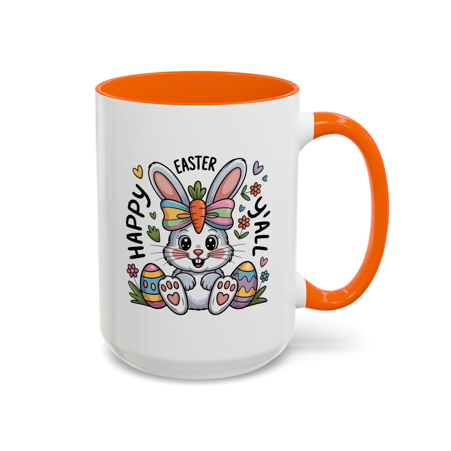 Easter Mug - Happy Easter Y'all Bunny