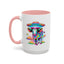 Alien Mug - Multicoloured Cow