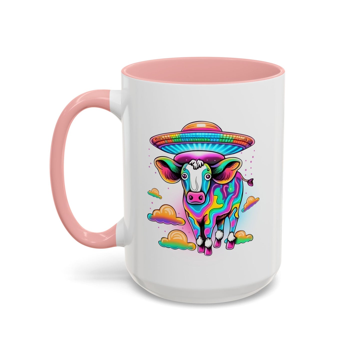 Alien Mug - Multicoloured Cow