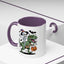 Halloween Mug - Skeleton Riding Dinosaur