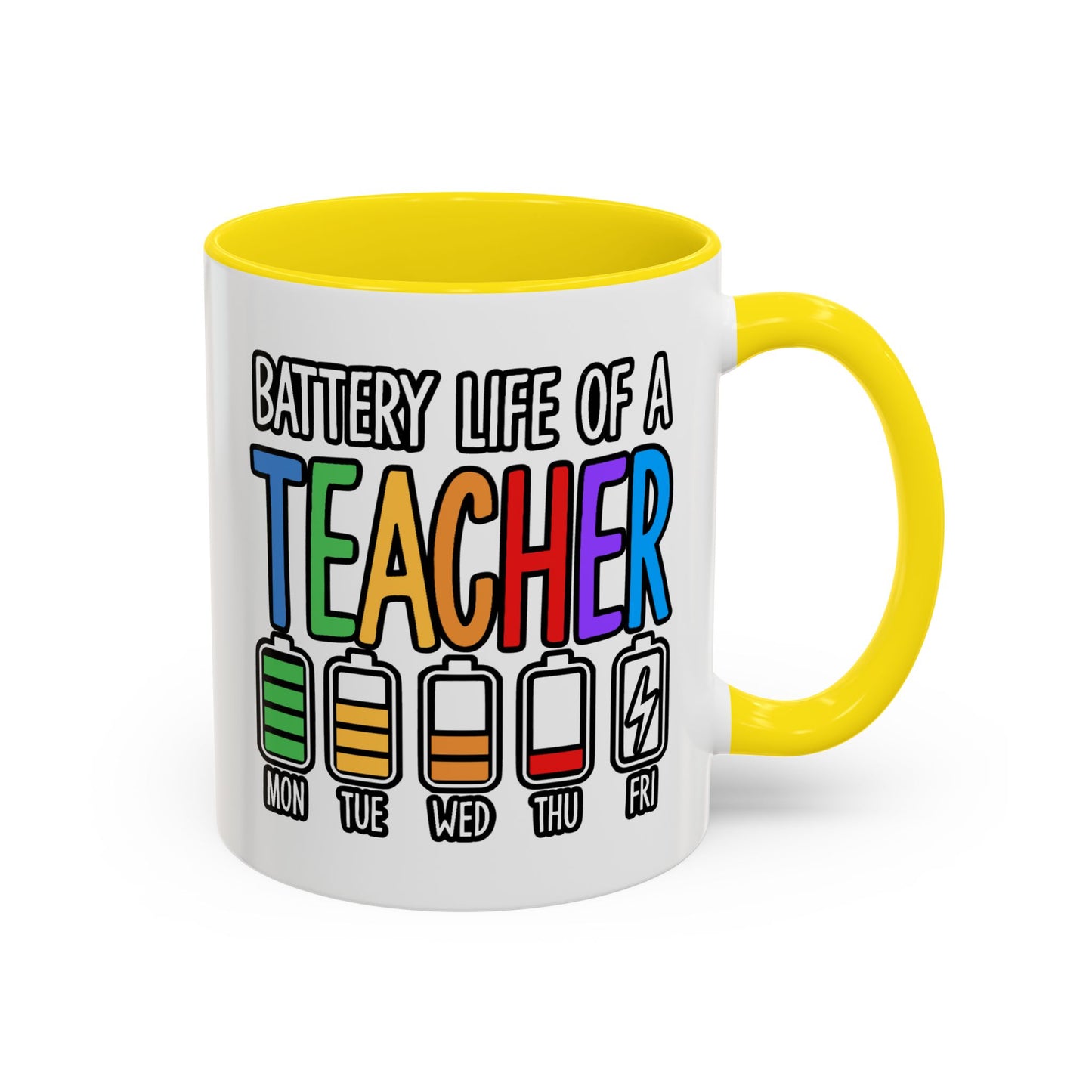 Office Mug - Battery Life of a Teacher