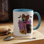 Halloween Mug - Cute Ghost With Cat