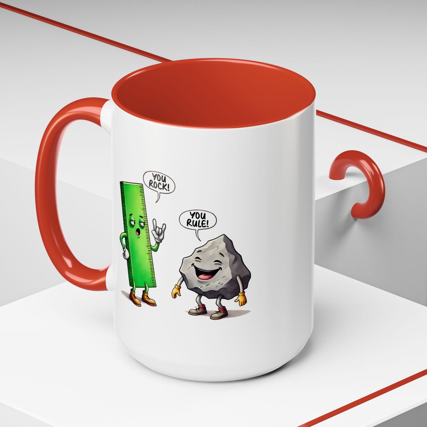 Humor Mug - You Rock You Rule
