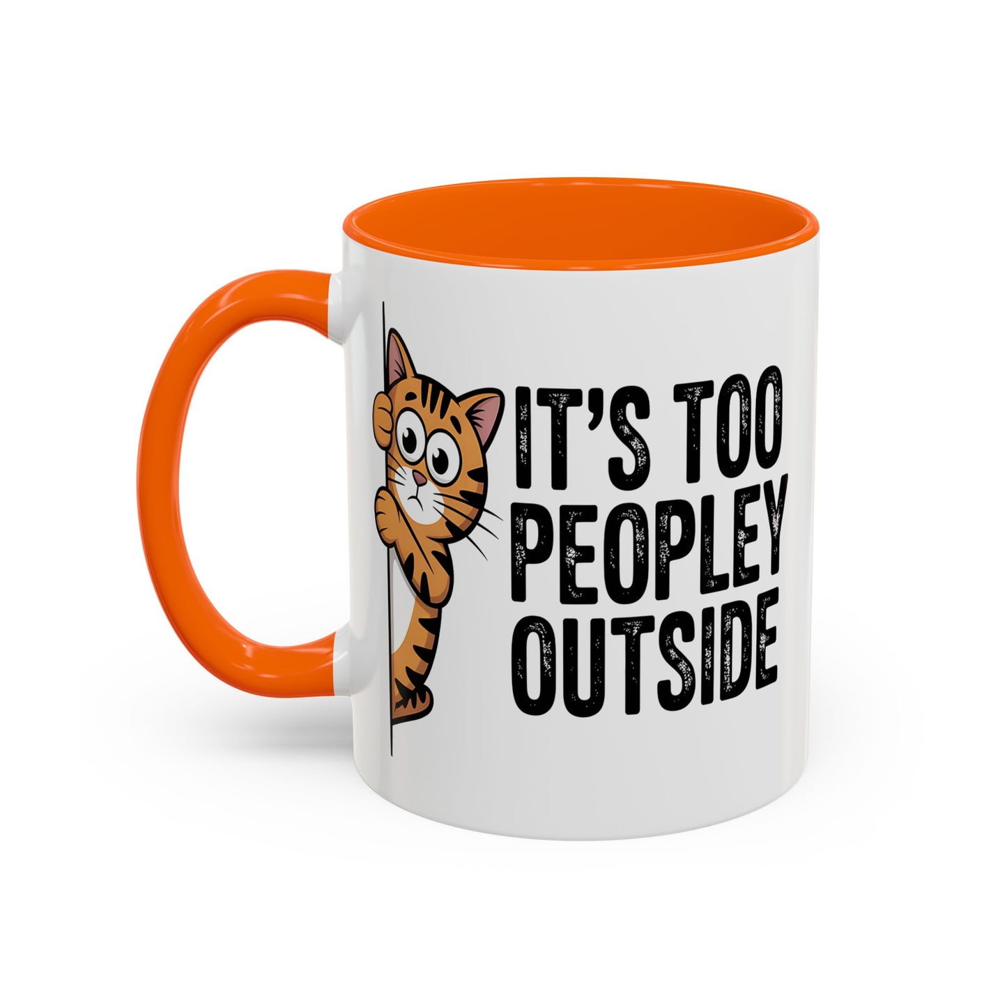 Animal Mug - It's Too Peopley Outside